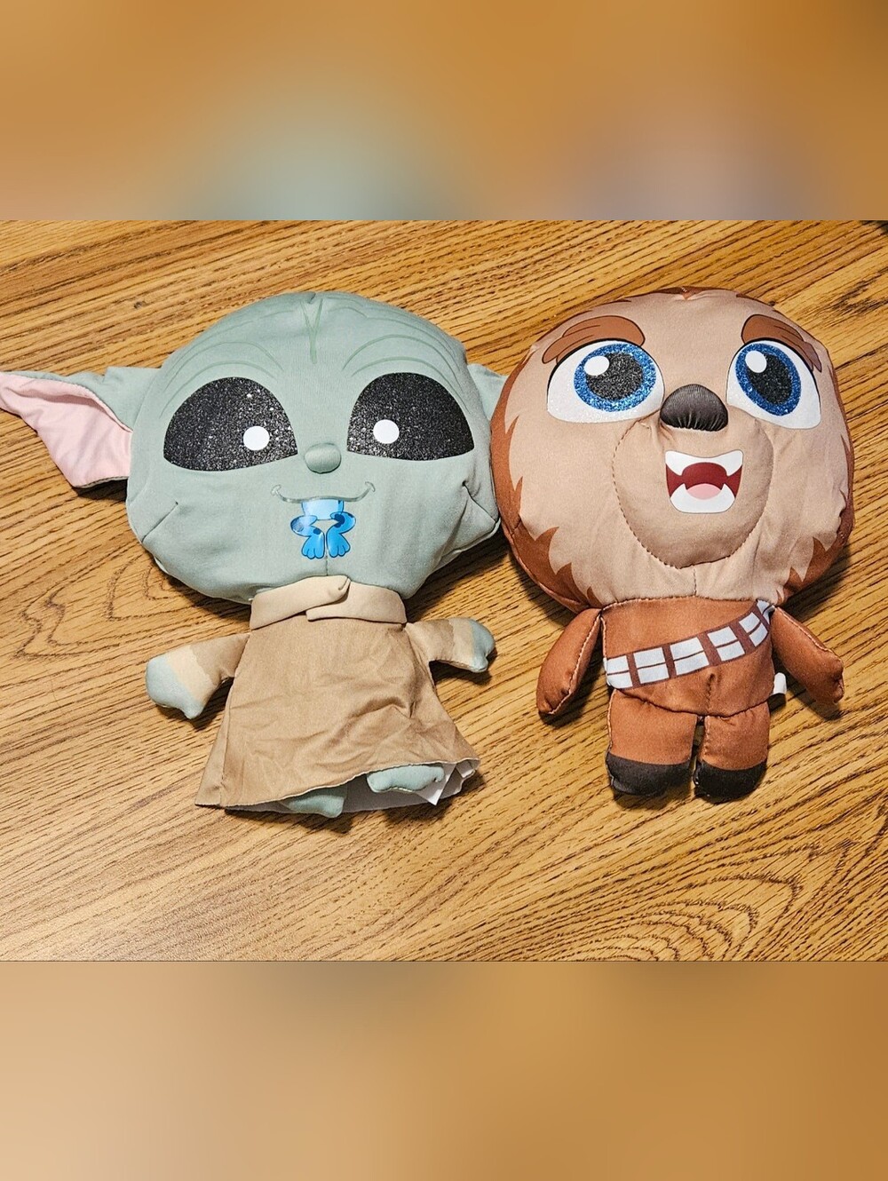 Star Wars Baby Yoda and Chewbacca Plush Duo